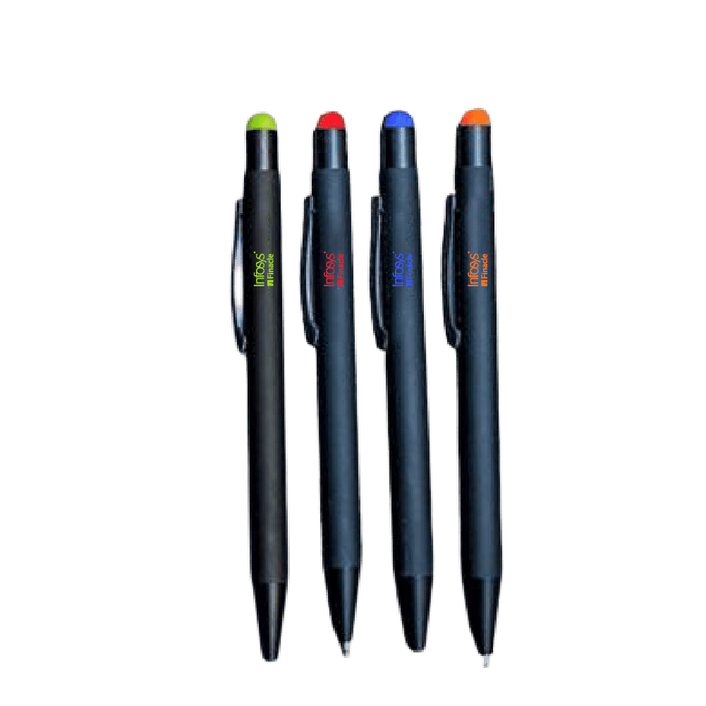 Flynn Metal Pen ( 10 pcs ) Assorted Colors (Finacle)
